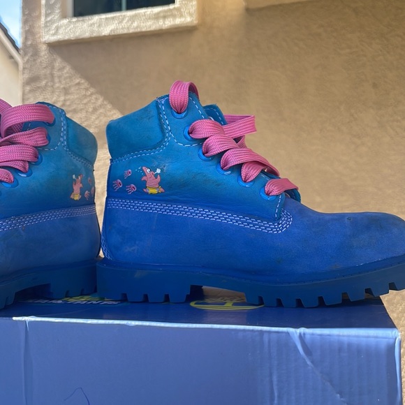 Kids SpongeBob timberlands - Picture 3 of 6